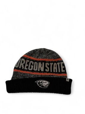 Oregon State Black & Gray winter hat with Orange Accents